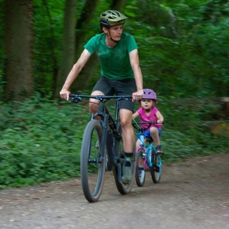 Retractable Bike Tow Rope Belt Strap Parent-Child Pull Traction Rope Bike Towing System Bike Bungee Tow Rope Pull Strap