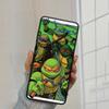 Cartoon n-Ninjas Wallpaper T-Turtles for Samsung Galaxy A06 A16 A13 A71 A21S A22 A73 A42 A03 A02 A11 A70 A72 A7 Cover Case
