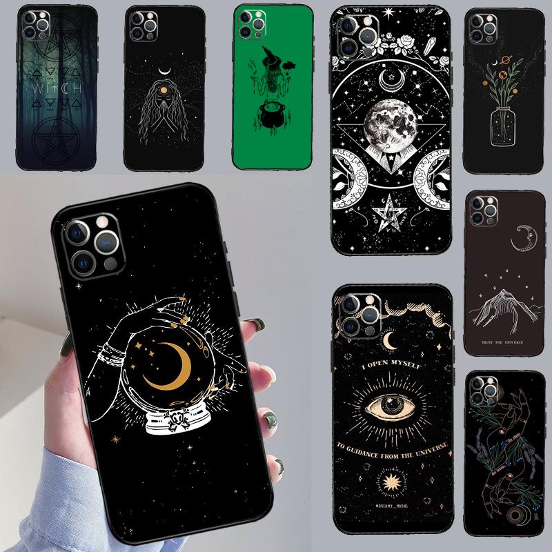Witches Moon Witchy Mystery Totem For Huawei Nova Y73 Y72 Y61 Y91 Y90 Y70 Y60 12s 12i 11i 8i 9 10 SE P60 Pro P30 P40 Lite Case