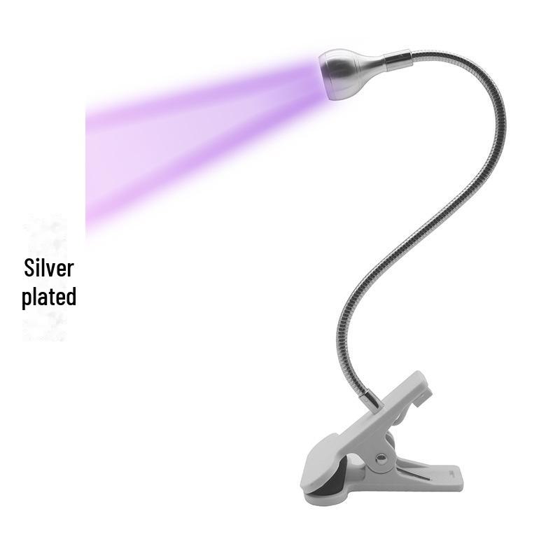 Creative UV LED Gooseneck Nail Art Beauty Desk Lamp with Clip