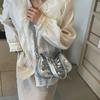 Bowknot Bow Tie Shoulder Bag Korean Style PU Leather Hobo Bag Balletcore Bow Handbag  Streetwear