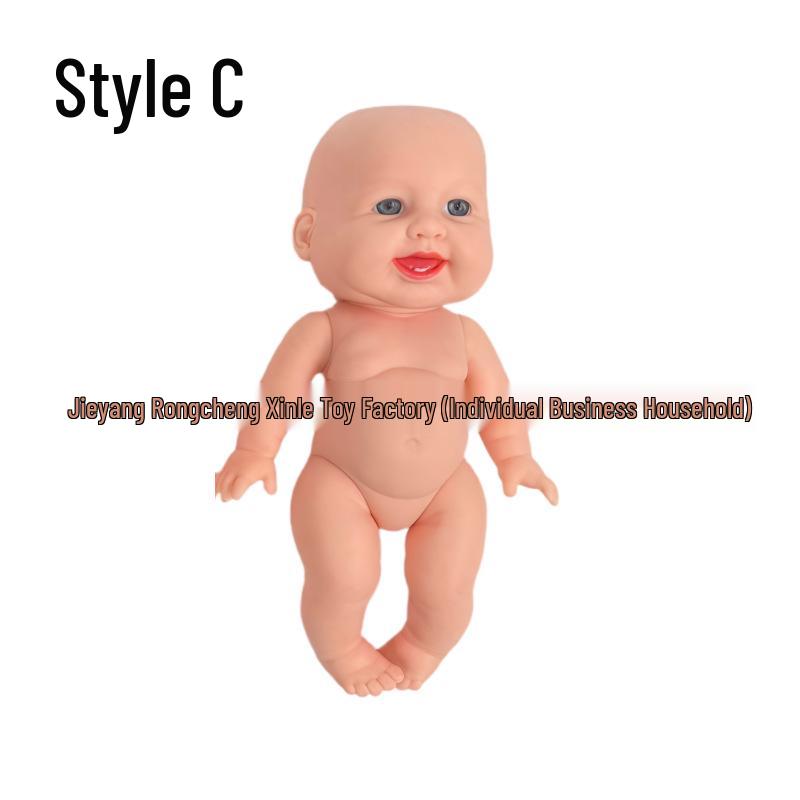 8-inch Reborn Simulation Vinyl Baby Doll Toy for Children's Birthdays