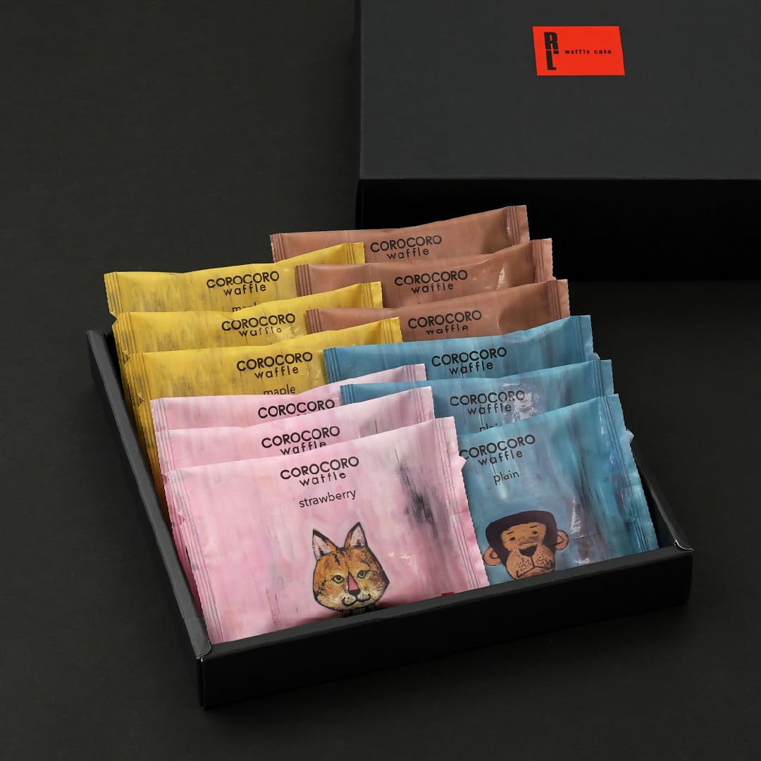 

Cookie Individually Round Pack of 12 R.L Chocolate, Wrapped, Sweets, Gift, Waffle,