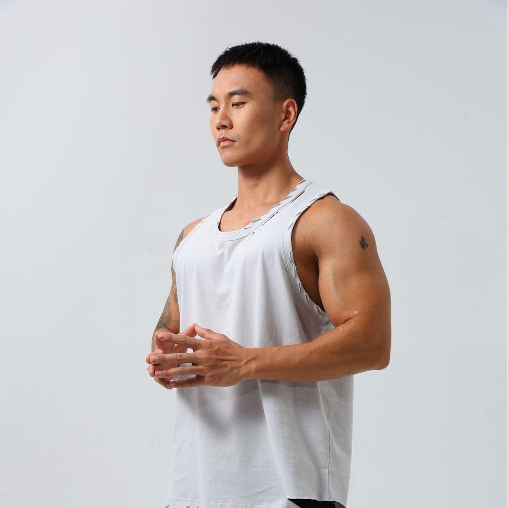 Men's Quick-Drying Stretch Basketball Vest for Summer Fitness & Outdoor Running