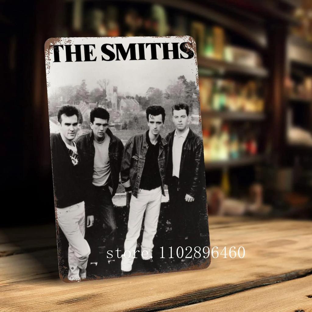 The smiths Metallschilder & Schilder Wanddeko Vintage Blechschilder Captain Metall Poster Deko für Bar Pub Club Wanddekoration