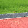 Imitation Stone Garden Fence Garden Landscaping Edging Border Panel Decorative Plastic Retaining Border with Stake for Flower Bed Path Lawn Outdoor