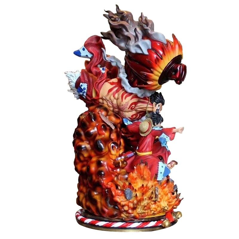 One Piece Anime Model Gk Gear Fourth Snakeman Monkey D Luffy Action Figure 52cm Oversized Pvc Statue Collection Toy Figma