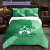 Biancheria da Letto a Tema Hibernian FC Set 3 Pezzi Copripiumino Biancheria da Letto Decorativa Per Stanza Adolescenti Decorazione Casa