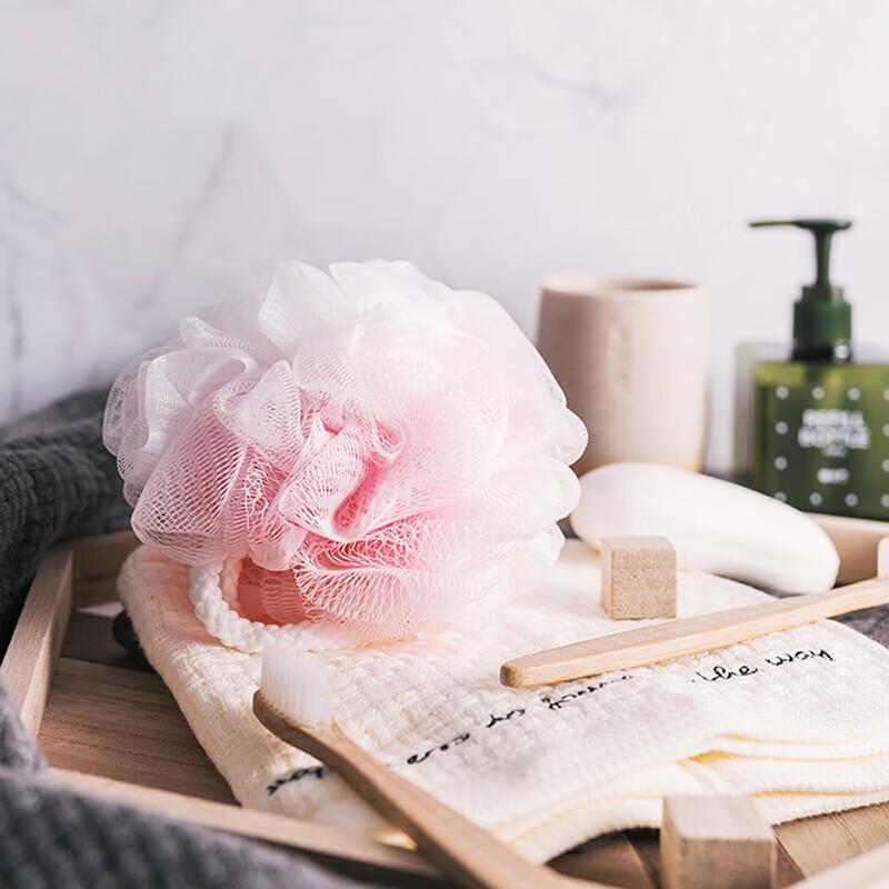MIAOJIE Soft Bath Loofah Ball 5-Pack