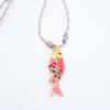 Stainless Steel Colorful Rope Necklace Trendy Neck Accessories New Fashion Jewelry  Beach Party