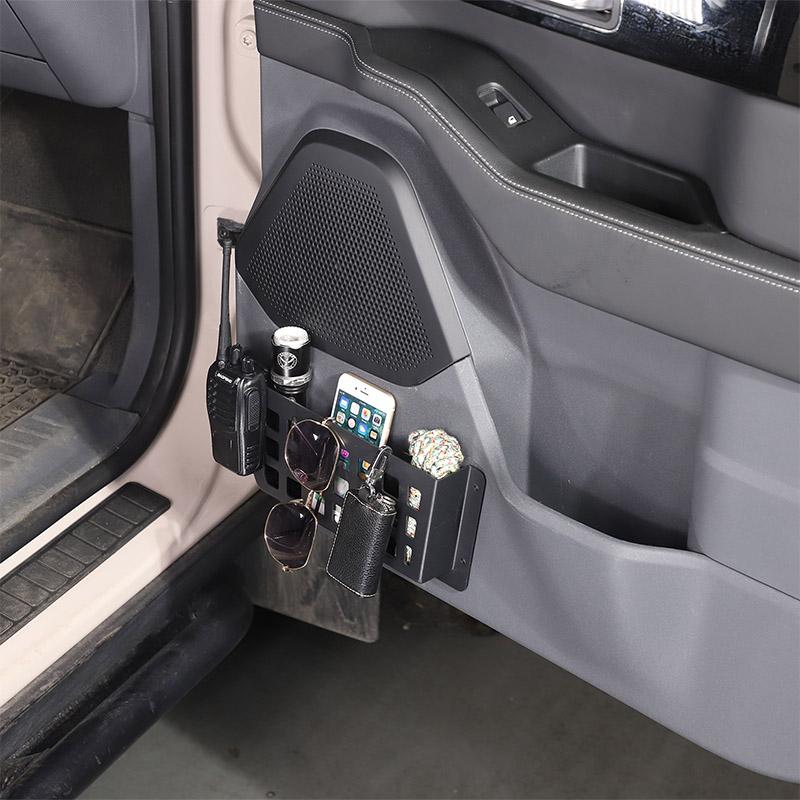 For Ineos Grenadier 2020-2025 Aluminum Alloy Car Door Inner Door Storage Box Multi-Function Storage Box Car Accessories