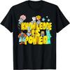 Knowledge Is Power Womens Graphic Kids Humor Teacher Gift T-Shirt
