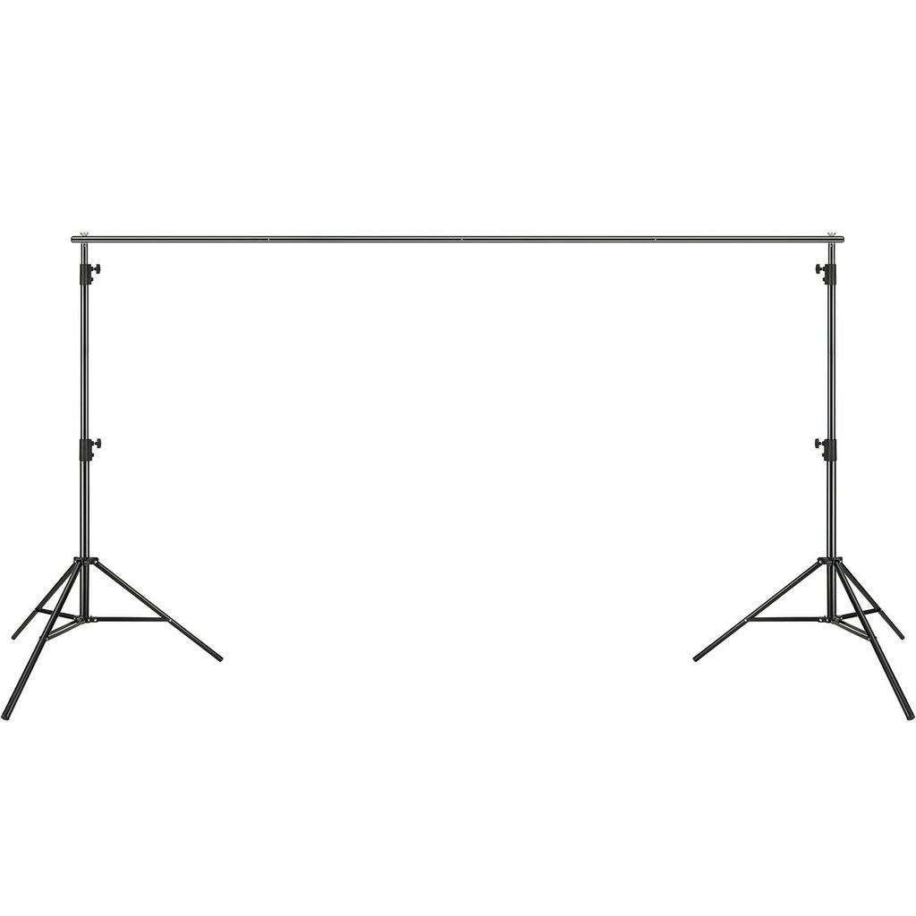 12 X 10 Ft Heavy Duty Backdrop Stand, Height Adjustable Photography Backdrop Stand, Background Support System with 6 Clamps and A Carry Bag, for
