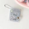 2-in-1 Mini Photo Storage Holder Portable 2 Inch Photo Album Cute Keychain Pendant for Teen Idol Card Collection Gift