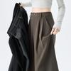 Women's High-Waisted Gray Cropped Pants - Flattering and Slimming for Spring/Summer 2026