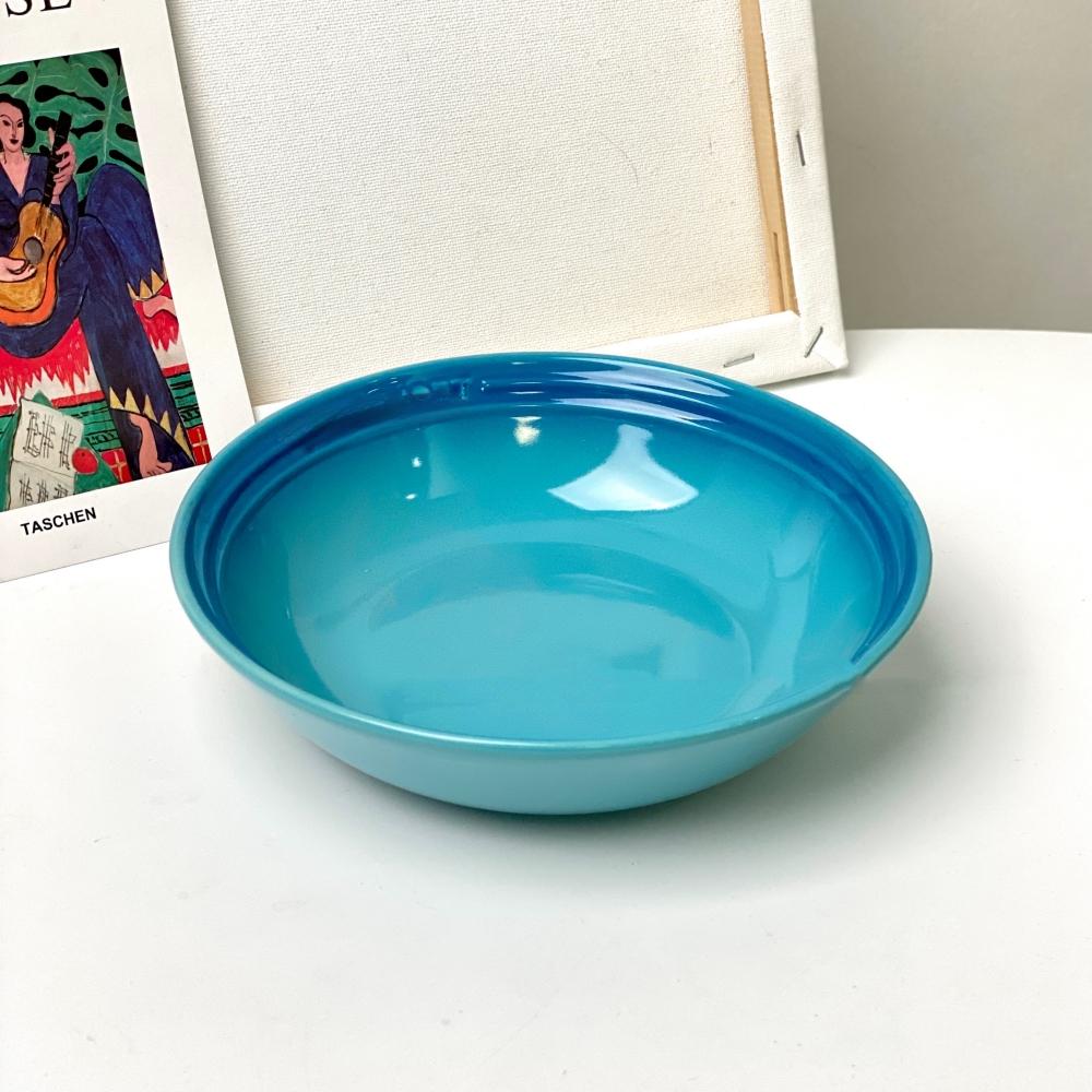 7 Inches Ceramic Bowl,Porcelain Kitchen Tableware Plate,Round Noodle Ramen Salad Cereal Pasta Bowls,Microwave Oven Safe 18cm