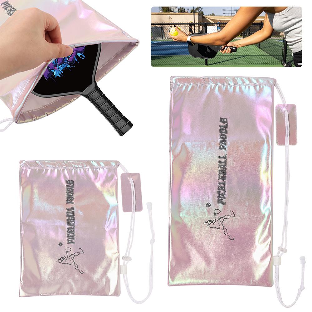 Polyester Pickleball Paddle Pocket Pouch Racket Protective Cover Pickleball Accessories