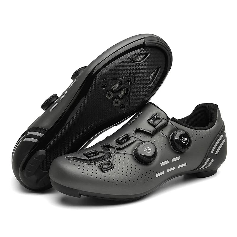 New Men's Cycling Shoes Unisex Road Cycling Sneakers Nonslip Mountain Bike Shoes Racing Outdoor Women's Sapatilha Ciclismo Mtb