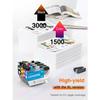 Compatible Ink Cartridge - DOUGLAS LABORATORIES - LC422XL - Multi-color - 3000 Pages - 4 Pieces