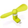 Travel Portable Cell Phone Mini Fan Cooling Cooler Micro USB For iPhone 6 6S 7 Plus Android Type-c