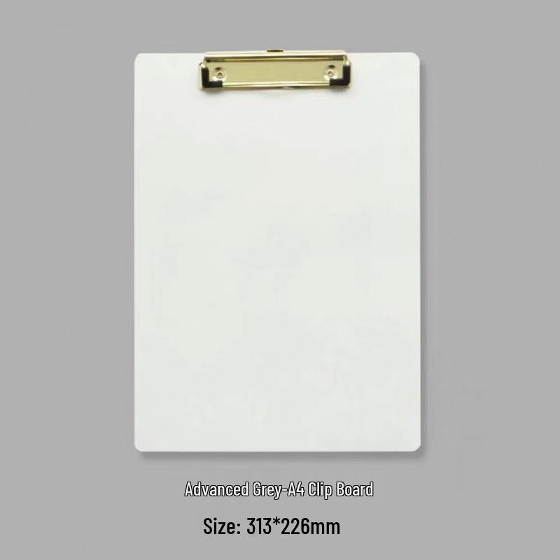 A4 Plastic Clipboard and Document Holder Set - A5 Writing Board, A6 Receipt Order Pad 