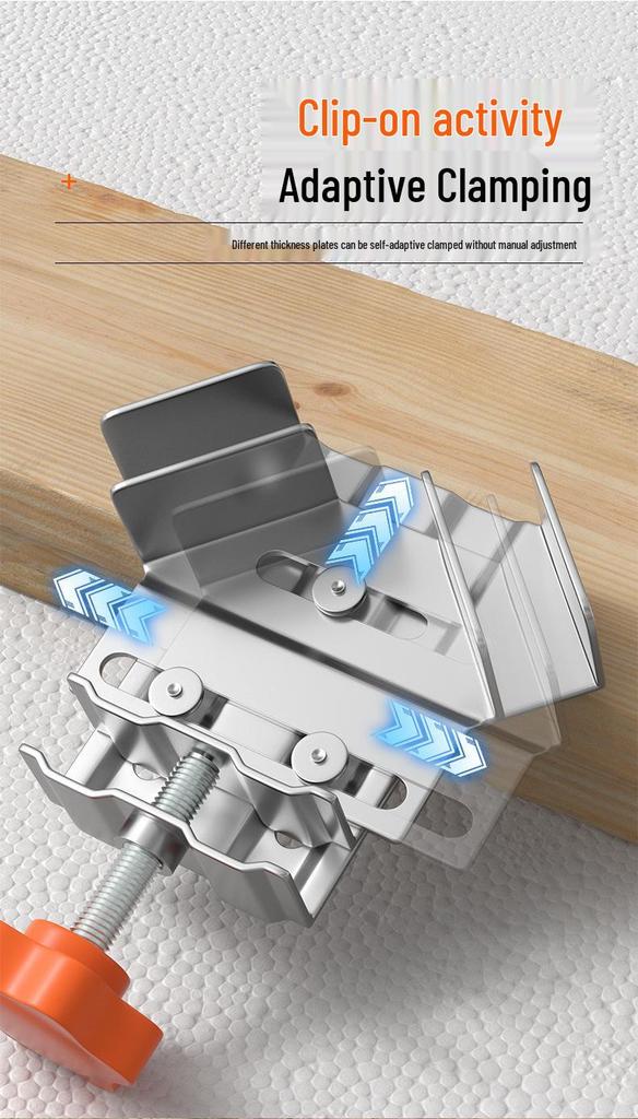 Stainless Steel 90° Welding and Woodworking Clamp Fixture