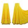 Women Ballroom Flamenco Dance Skirts Lyrical Ballroom Flowy Maxi Skirts for Ballet Classical Ethnic Dance Performance Costumes