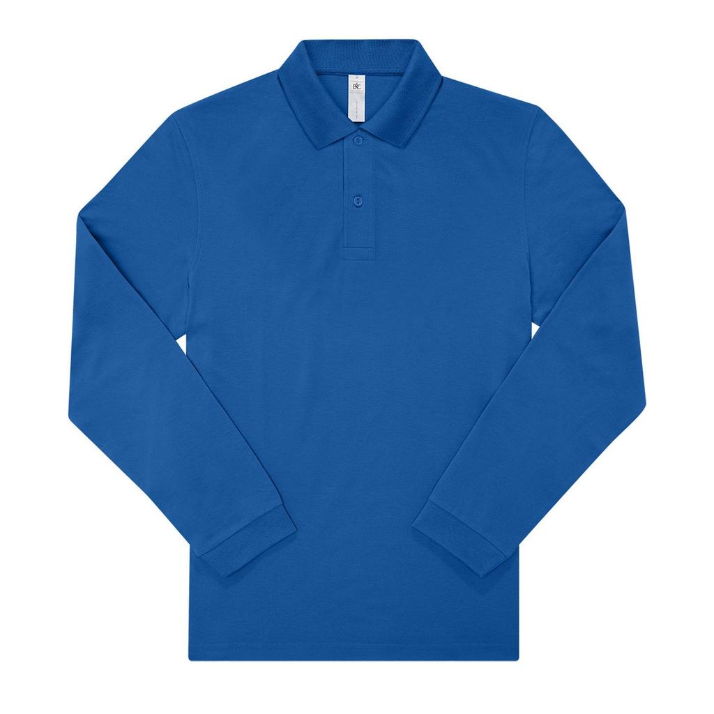 B&C Mens My Polo 180 Long-Sleeved Polo Shirt