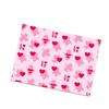 4Pcs Valentine's Day Wrapping Paper Set Heart Print Packaging Paper 70x50cm for Weddings Gift Boxes Bags and Crafts