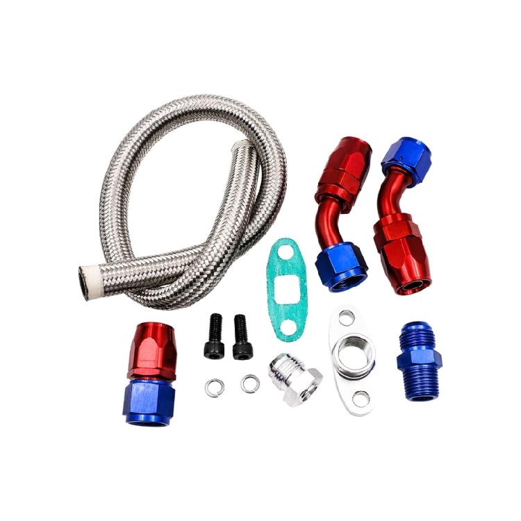 Upgraded Turbocharger Oil Supply Kit With Enhances Heat Dissipation High Efficiency Tool Set for Best Performances