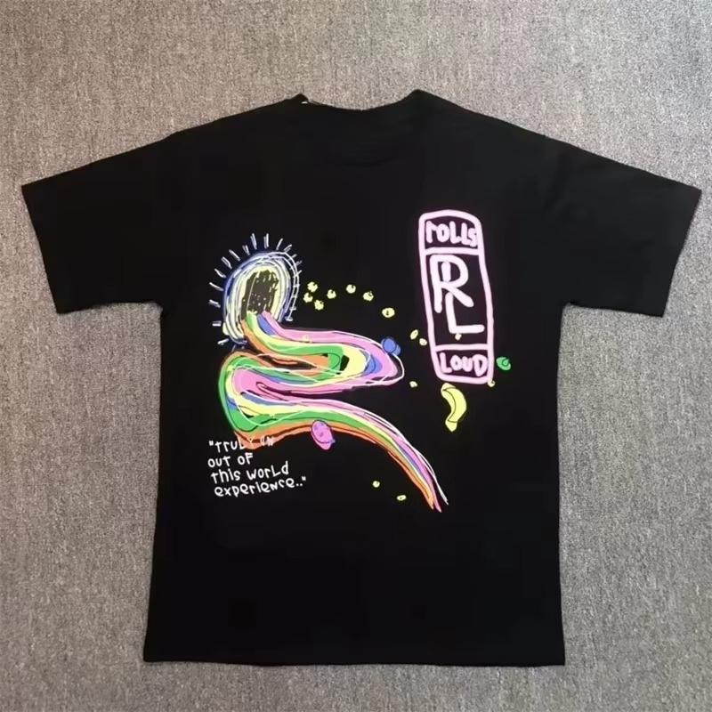 T-shirt alla moda per donna e uomo, marca, manica corta, abbigliamento Hip Hop, stampa in cotone, Y2k Streetwear, top, intimo autunno e inverno