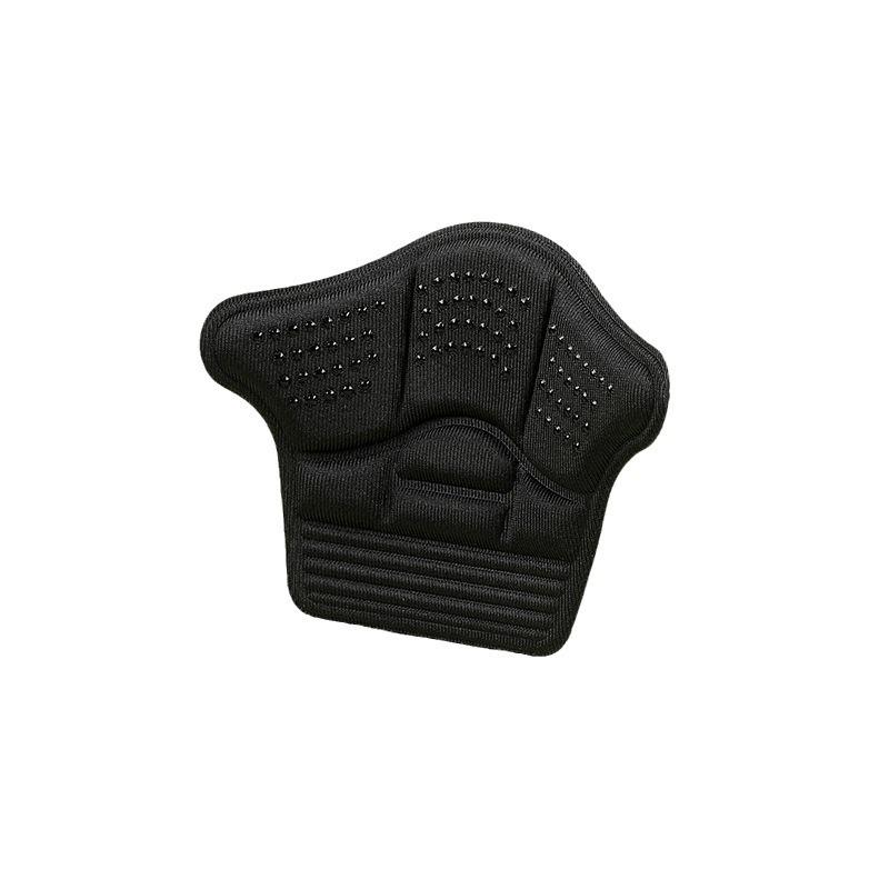 Men's Leather Heel Pad & Shoe Size Reducer: Anti-Wear, Anti-Slip Half Insole for Foot Pain Relief