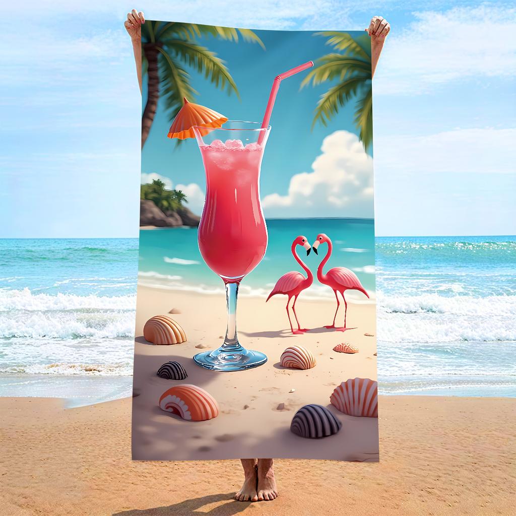 Microfiber Beach Towel Printed Beach Towel Absorbent Beach Towel 2026
