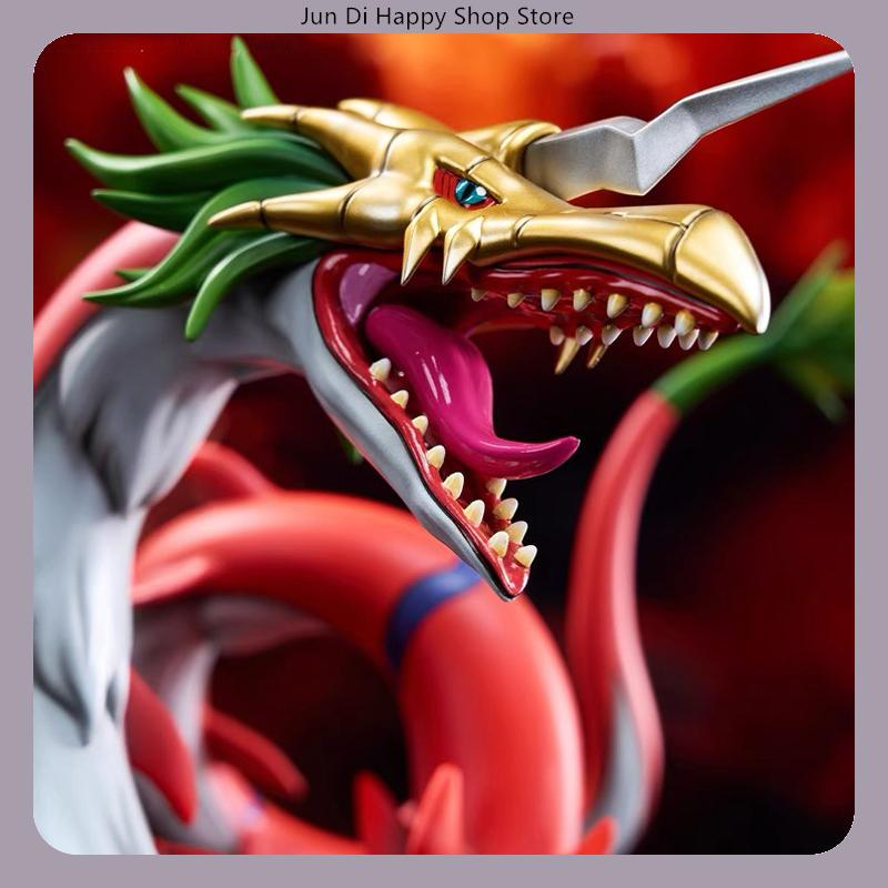 Digimon Mega Seadramon Complete Level about 18cm Anime Figure Statue Desktop Decoration Gift Collection