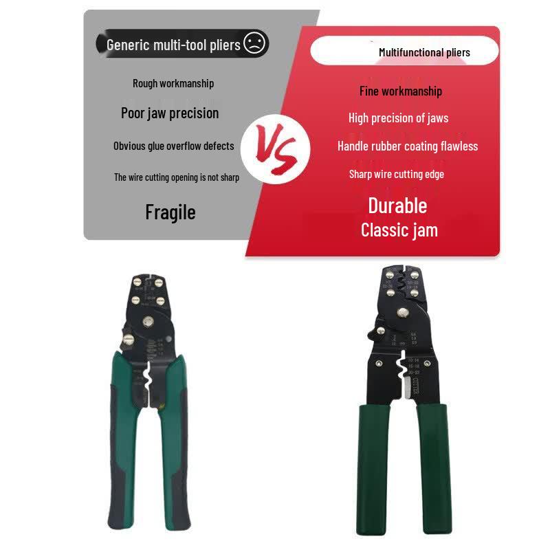 JNL Cold Press Bare Terminal Connector & Crimping Tool Set