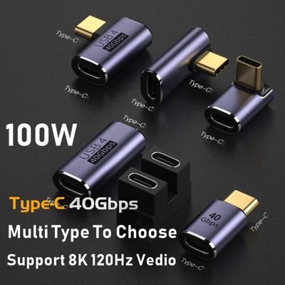Laptop Mobile Phone Fast Charging 8K 60Hz Converter USB C To Type C OTG Adapter USB4 40Gbps