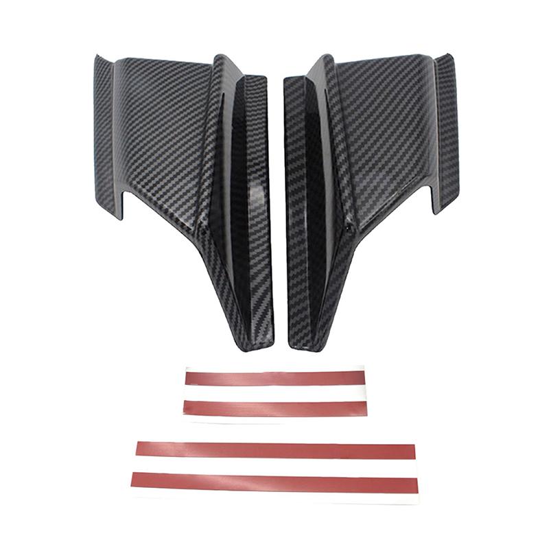 Pair Motorcycle Winglet Aerodynamic Side Wind Fin Spoiler Front Fairing Protector Wing Cover for Honda ADV150 ADV 150 2019 2020