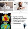20pcs Ground Therapy Patches + 1 Black Coil Cord Earthing Replacement Stickers for Sleep & Pain Relief DIY Grounding Kit for Home Use