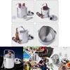 Commercial Stainless Steel Ice Bucket With Insulation For Ktv Bar And Beverage Service