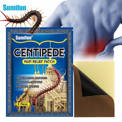 1 confezione/8 pezzi millepiedi tradizionale cinese muscolare e pasta ossea colonna cervicale lombare spalla spalla sollievo dal dolore pasta sollievo dal dolore pasta sanitaria