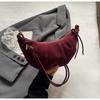 Chic Underarm Croissant Bag - Versatile Retro Leather Crossbody for Women