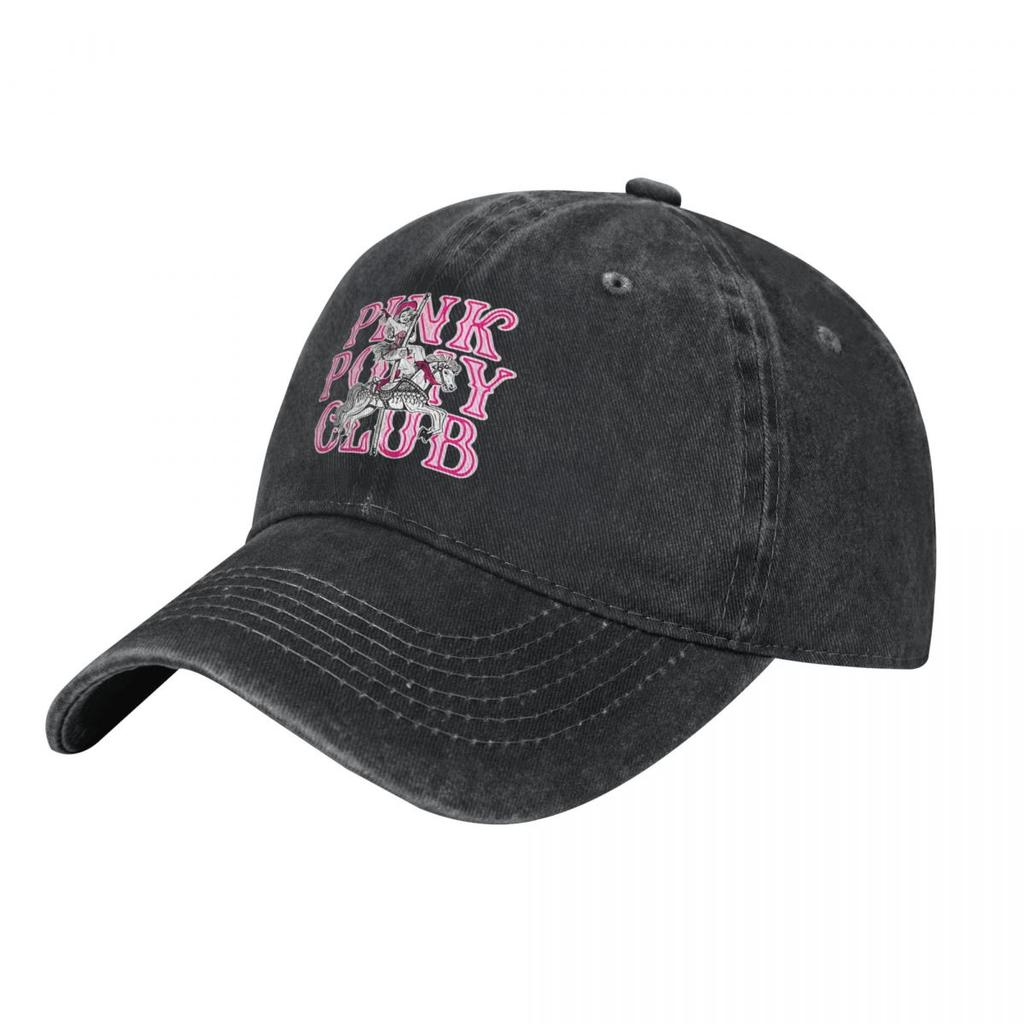 Cappellino da baseball rosa Chappell Roan Pink Pony Club alla moda per uomo donna, cappello snapback lavato effetto invecchiato, cappellini per il tour Midwest Princess 2024
