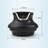 Rotary Short Hair Cutter Small Fast Charging Digital Cordless Rotary Hair Clipper for Home Salon
