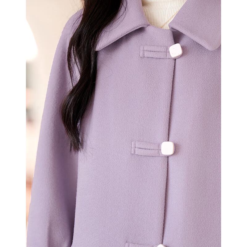 Women's Elegant Mid-Length Wool Coat