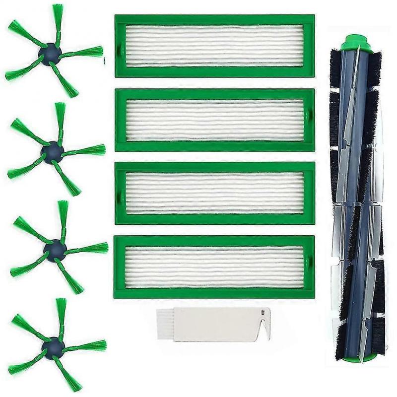 Ersatz-Rollenbürste Seitenbürsten HEPA-Filter für Vorwerk Kobold VR200 VR300 Saugroboter