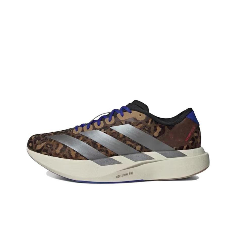 

adidas Adizero Evo SL Preloved Brown Men Sneakers Iron-Metallic Lucid-Blue JS4493 42⅔