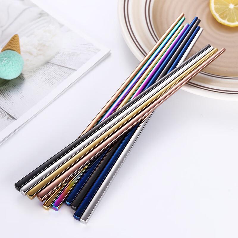 Ru Han Stainless Steel Titanium Chopsticks
