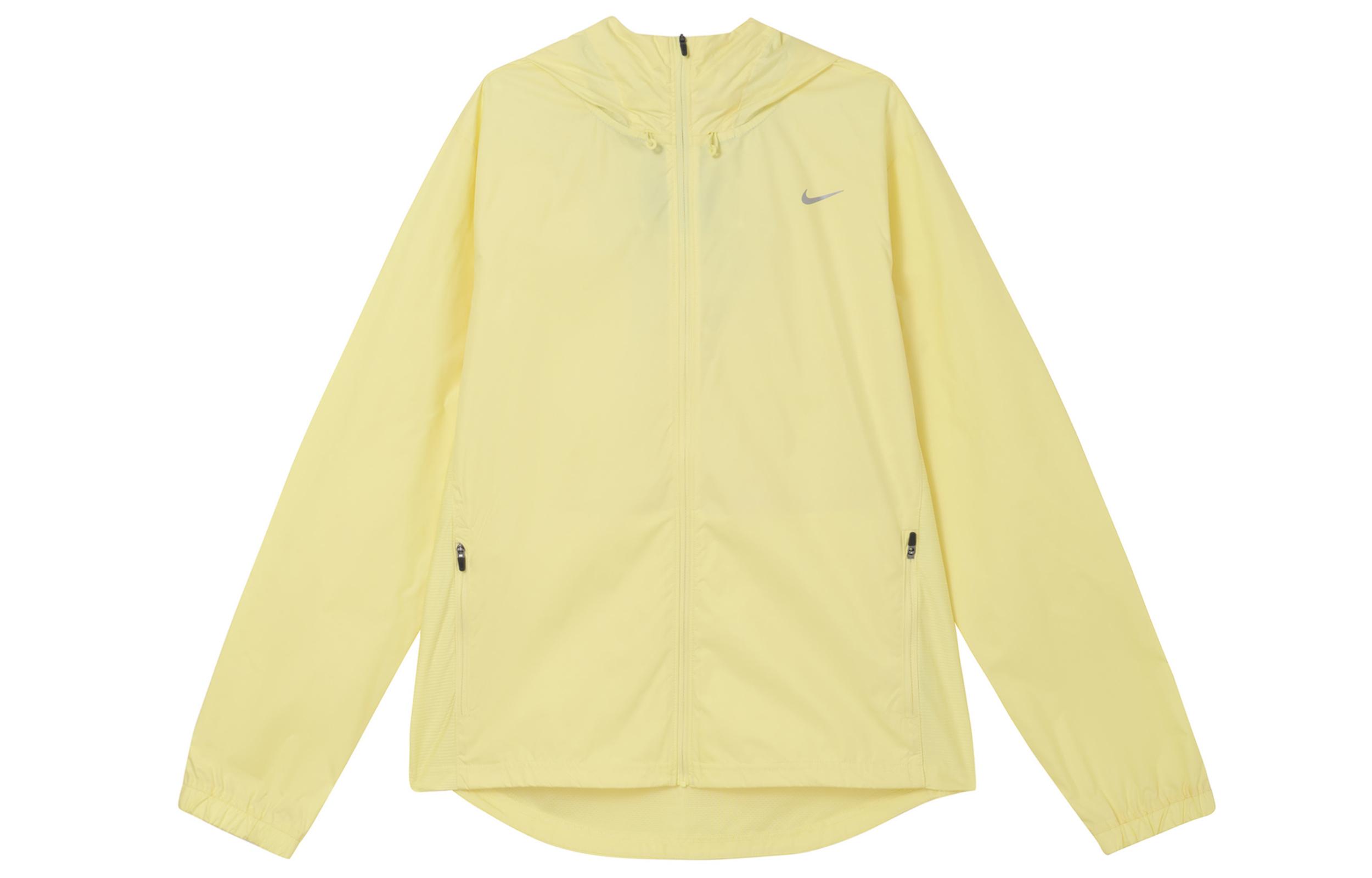 Nike Jackets Women s Yellow Hooded Moderate Other DX0319-706 XS