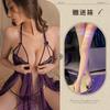 Sex Underwear Sexy Lace Temptation Suspender Nightdress Hot Hollow Petal Skirt Women's Transparent Pajamas