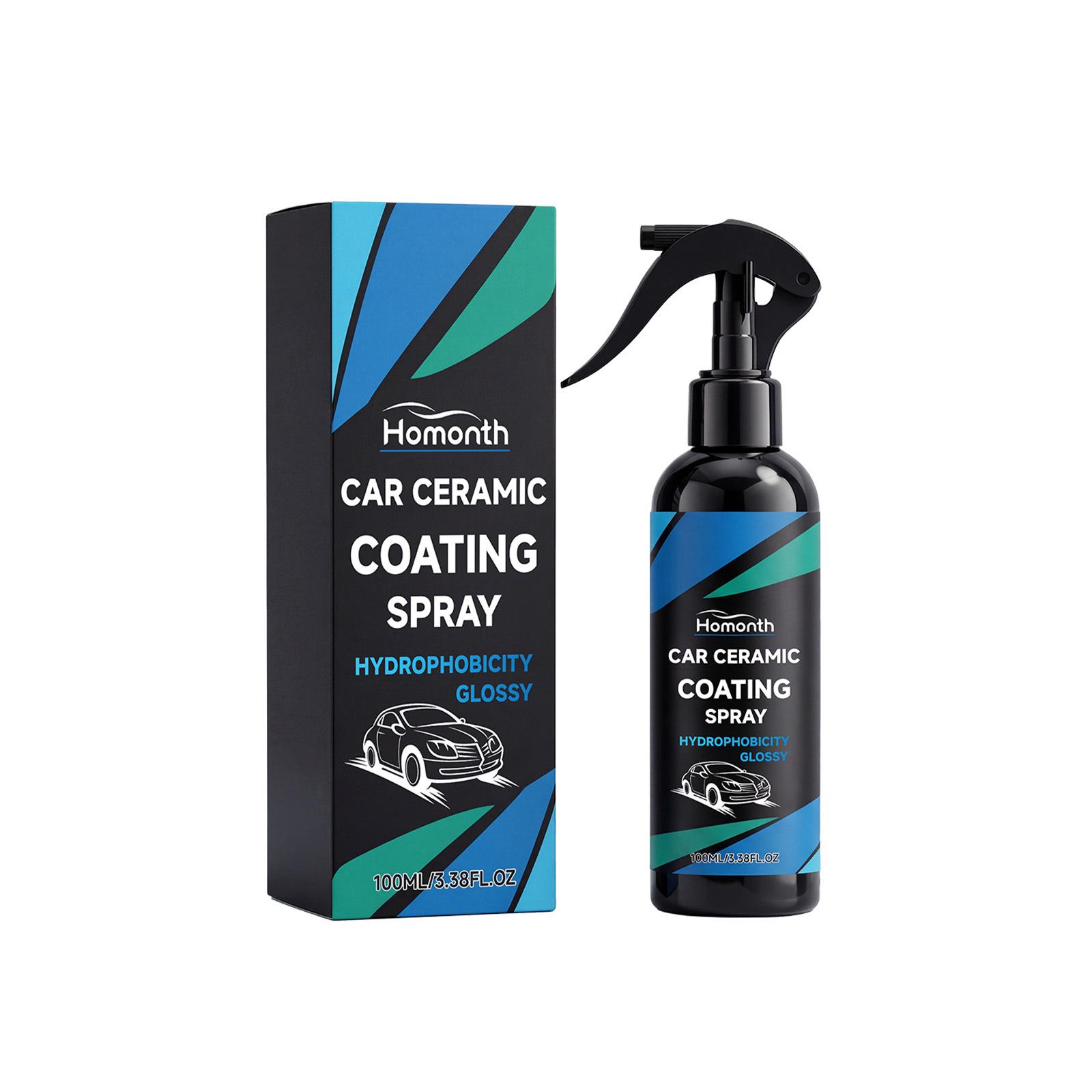 HOMONTH Ceramic Car Coating Spray - Enhance Shine & Fix Scratches